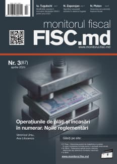 Fii la curent cu noile modificări privind decontările în numerar! Achiziționează  revista nr. 3(87)!