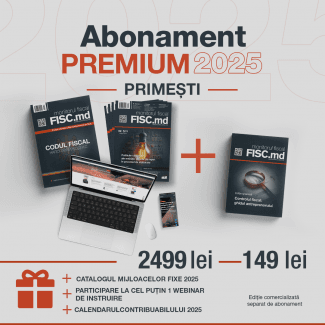 Abonamentul PREMIUM + ediția specială Controlul fiscal: ghidul antreprenorului
