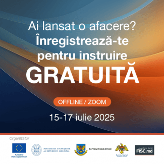 Lansarea Programului de instruiri pentru start-up-eri