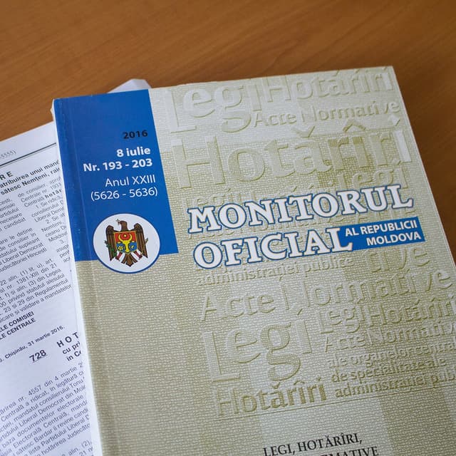 Acte publicate în Monitorul Oficial din 9 august 2019