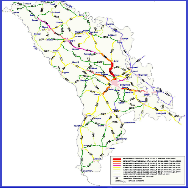 Cadrul legal în domeniul administrării drumurilor, consolidat