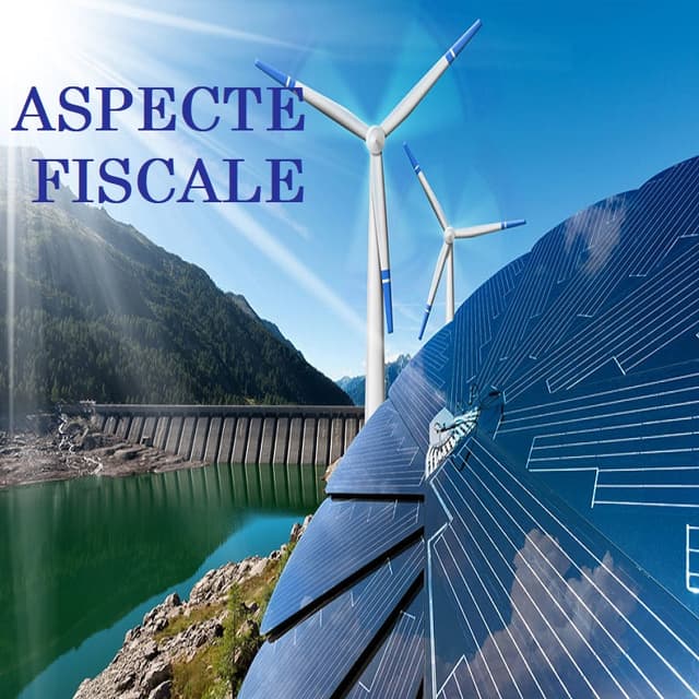 Mecanismul de contorizare netă a energiei electrice din surse regenerabile. Aspectele fiscale