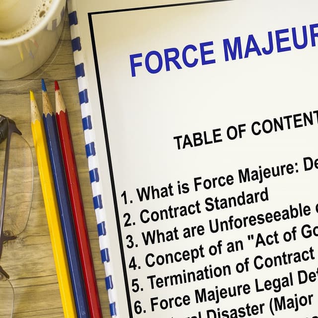 Noțiunea de forță majoră în Codul vamal