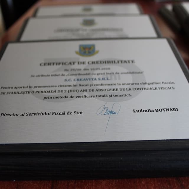 SFS a menționat contribuabilii onești