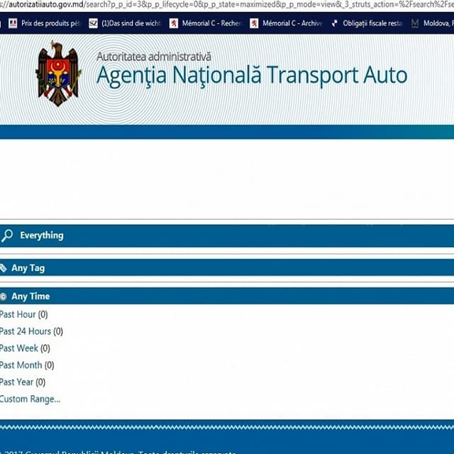 Notificare pentru utilizarea autorizației CEMT