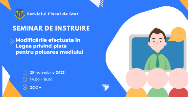 SFS va organiza un seminar aferent modificărilor efectuate în Legea privind plata pentru poluarea mediului
