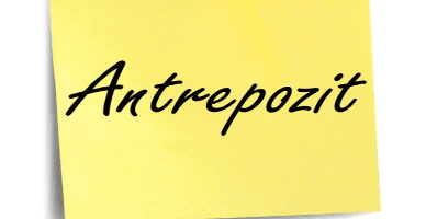 Declararea electronică a mărfurilor în regim vamal antrepozit vamal