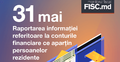 31 mai 2024 – termen limită pentru prezentarea informațiilor de către instituțiile financiare raportoare în scopul implementării Legii nr.69/2023