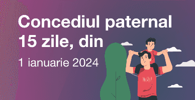 Cererea pentru solicitarea indemnizației paternale poate fi depusă prin serviciul „e-Cerere indemnizații”