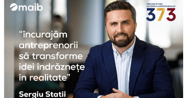 Maib – лидер Программы «373». Банк укрепляет позицию ключевого партнера предпринимателей в Молдове, предоставив более 36% всех кредитов в рамках программы