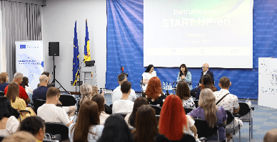 Circa 120 de antreprenori instruiți în inițierea afacerilor în cadrul Programului pentru START UP-eri