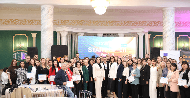 Peste 100 de antreprenori din regiunea de sud, instruiți în inițierea afacerilor în cadrul Programului pentru START UP-eri