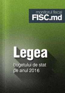 LEGEA bugetului de stat pe anul 2016